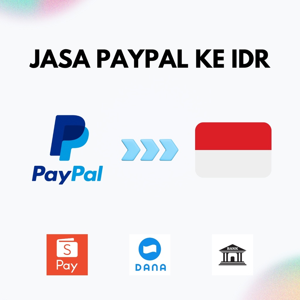 Jasa Tarik Tunai Saldo PayPal ke Rupiah